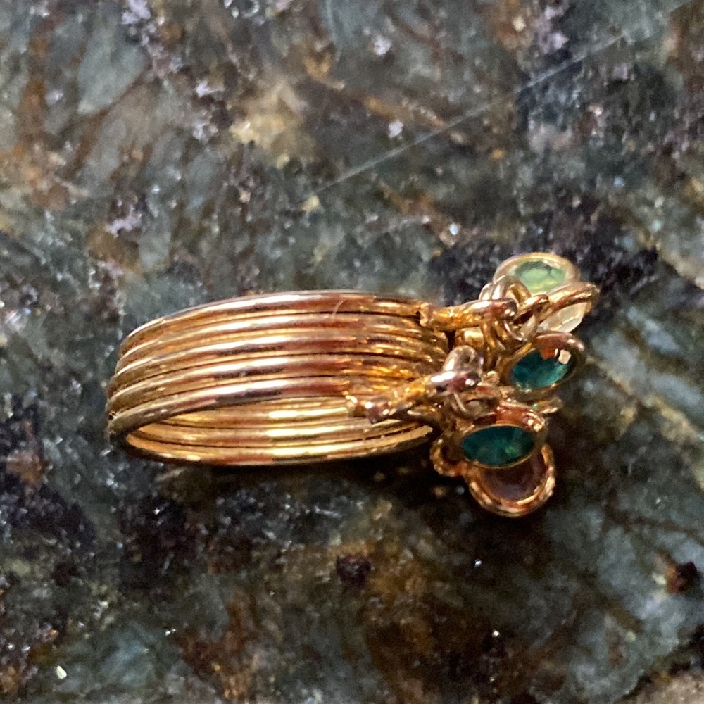 Multi Gemstone..Ring - image 5